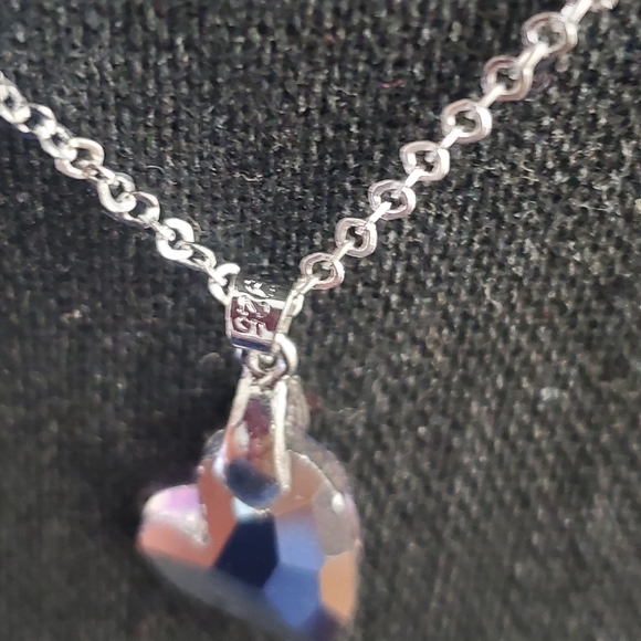 Natural Amethyst Heart Crystal Pendant Healing Quartz Pendant & Necklace - Picture 6 of 10